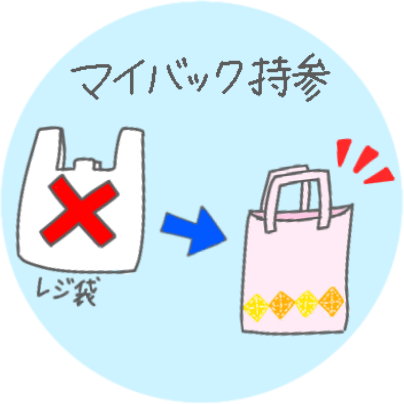 マイバッグ持参
